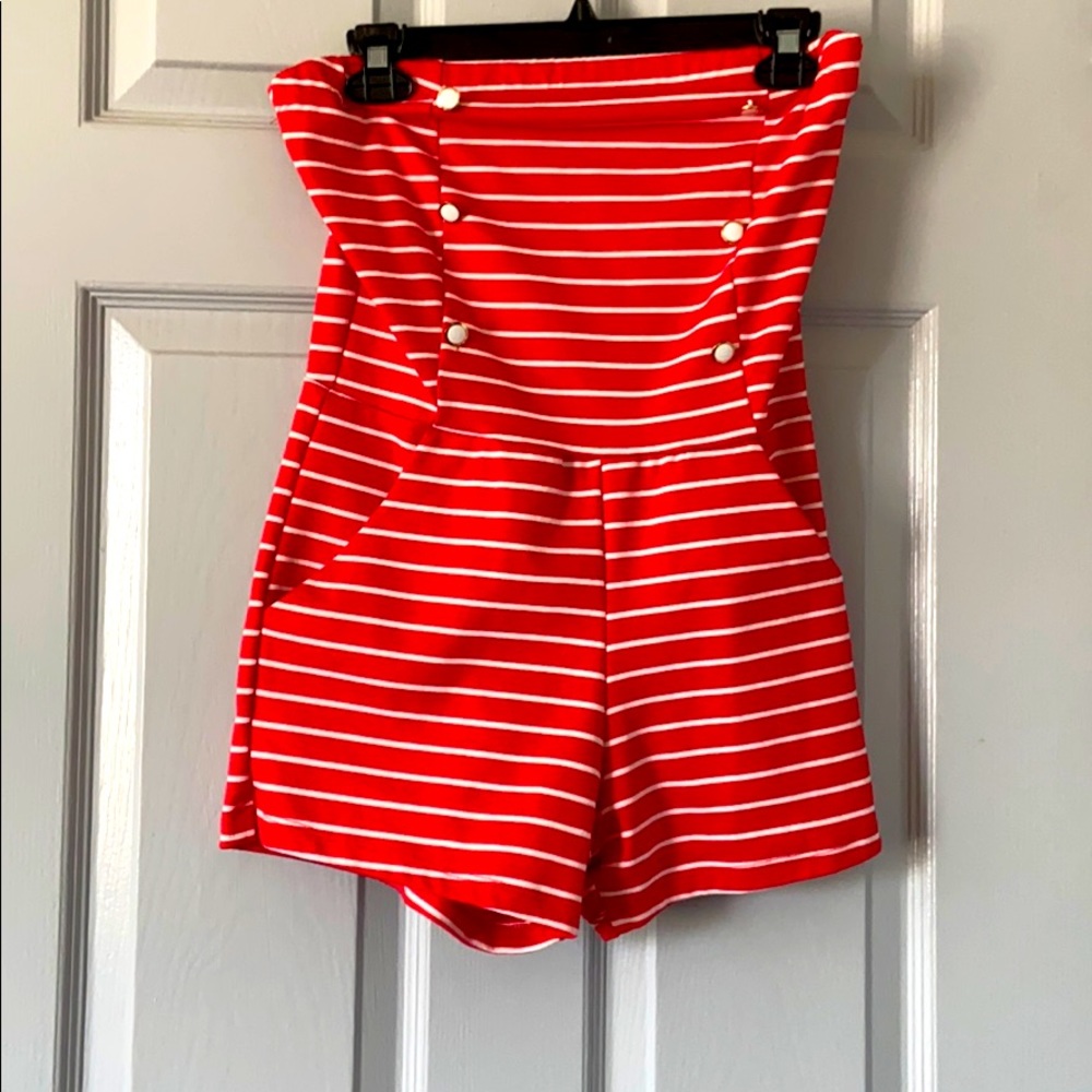 Stripped Romper